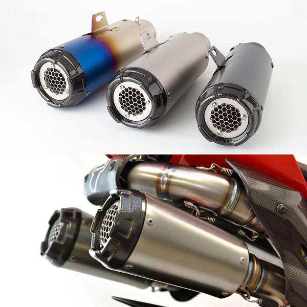 ユニバーサルモーターサイクルエキゾーストサイレンサー,36-51mm,パニガーレv4,mt10,GSX-S 950,700cl-x,viten,401 rc,8c,f3,800rの通販は