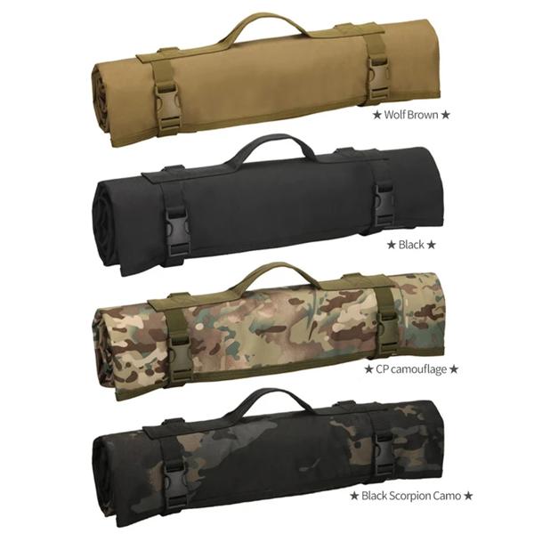 屋外ノンスリップ射撃トレーニングマット両面防水ポータブル多機能キャンプパッド戦術射撃トレーニングマット