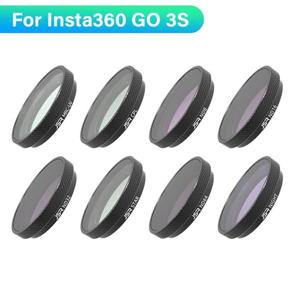 カメラレンズフィルター Insta360 GO 3S UV CPL 偏光保護 ND8 ND16 ND32 ND64 PL ナイトスターカメラフィルターアクセサリー