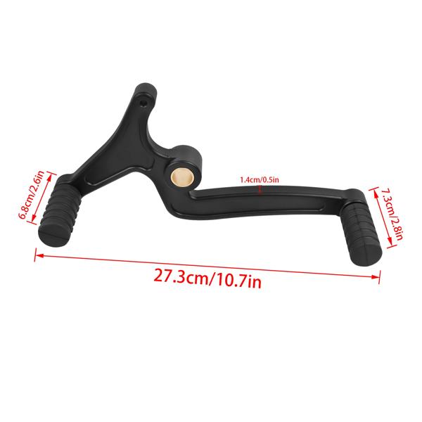 インディアンスカウトバーとペダルフットペダル、ギアレバー