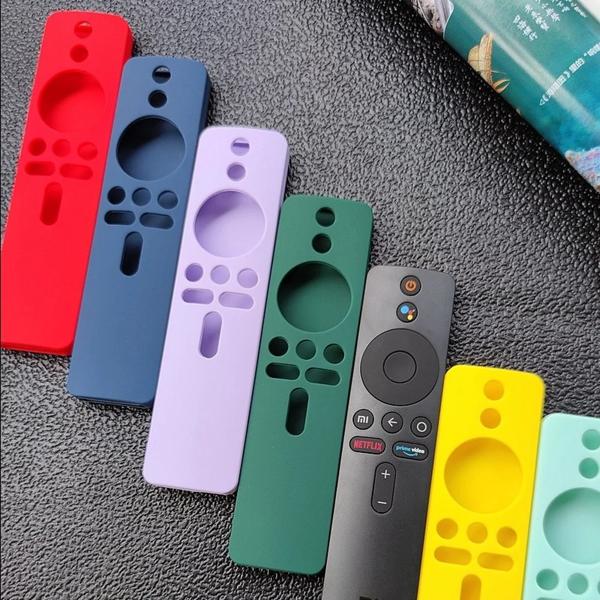 リモコンはxiaomi miボックスのmibox 4国際版シリコーン耐衝撃プロテクター防塵ケース