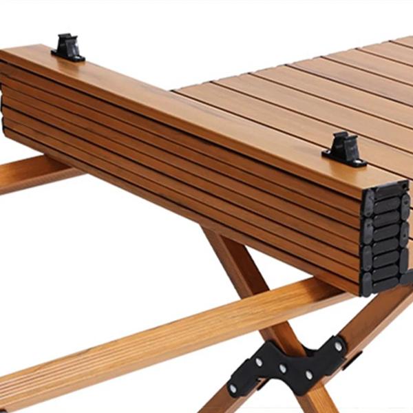 屋外ポータブル折りたたみ式ダイニングテーブル 卵ロールテーブル ピクニック キャンプ 車に取り付けられた 追加の収納バッグ 屋外ポータブル折りたたみ式ダイニングテーブル 卵ロールテーブル