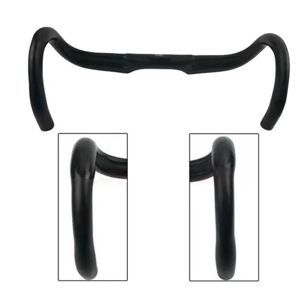 Zniino-カーボンファイバーロードバイクハンドルバー,ロゴなしの新しい