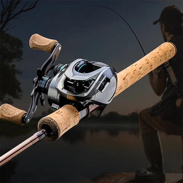 スピニングまたはベイトキャスティングフィッシングロッド,頑丈なカーボントラベルアクセサリー,1.8m〜2.25m