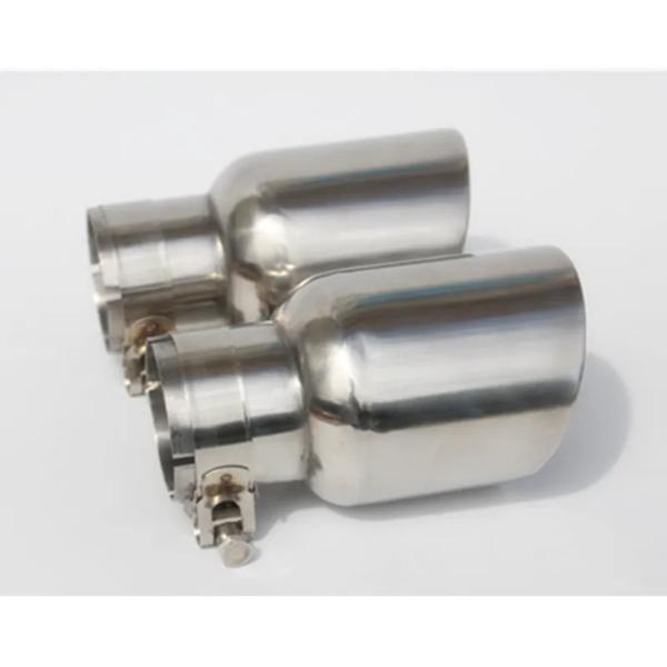 ユニバーサルステンレススチールエキゾーストサイレンサー,コネクター (63mm),アウトレット (89mm),BMW用,1個の通販は