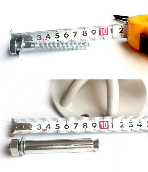 空中ヨガハンモックアクセサリー、4穴拡張ネジ固定プレート、高高度