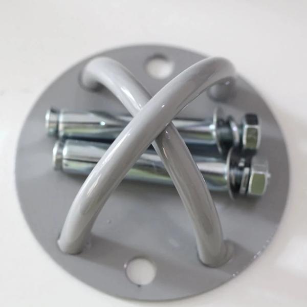 空中ヨガハンモックアクセサリー、4穴拡張ネジ固定プレート、高高度シルクサンドバッグ、ルーフパンチングハンモックプレート 空中ヨガハンモックアクセサリー、4穴拡張ネジ固定プレート、高高度