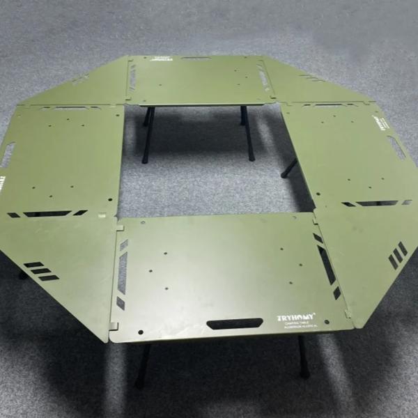 防水タクティカルテーブル スプライカブルキャンプ用 オプションの超軽量アルミニウム合金 屋外テーブルアクセサリー_4