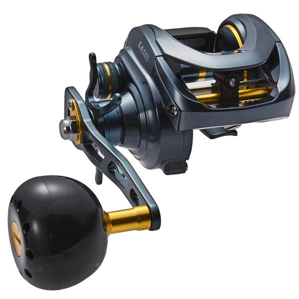 ジギング-キャスティングフィッシングリール,ベイトキャスターカーボン,15kgブレーキパワー,エクストラロングハンドル,カーボンノブ,淡水と塩水用 ジギング-キャスティングフィッシングリール,ベイトキャスターカーボン