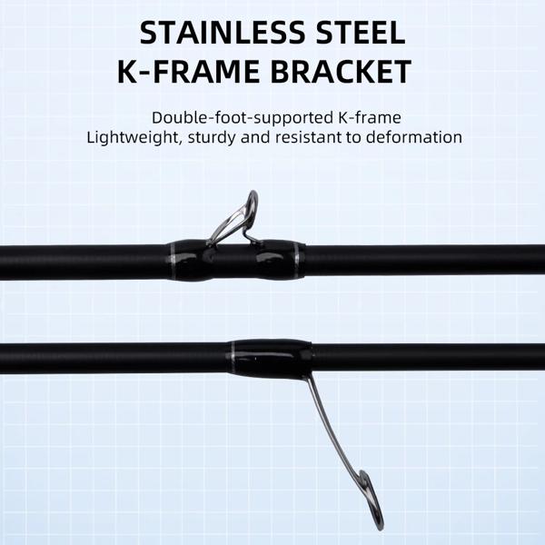 超軽量伸縮式釣り竿,カーボンハンドル,ソリッドチップ,トラベル