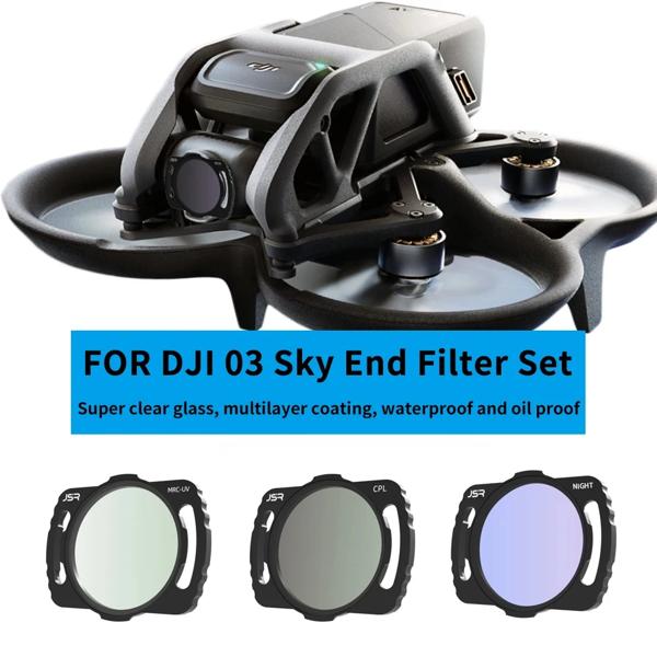 レンズフィルターセット,dji avata o3,sky,uv,cpl,第8, 16, 32, 64,マウス,光学ガラス用,調整可能,カメラフィルター,ドローンアクセサリー_1