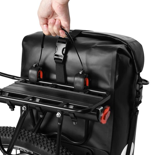 NEWBOLER 100% 防水バイクバッグ 27L 旅行サイクリングバッグバスケット自転車リアラックテールシートトランクバッグ自転車バッグパニア NEWBOLER 100% 防水バイクバッグ 27L 旅行サイクリングバッグ