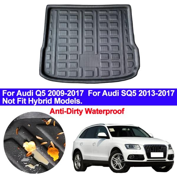 アウディQ5 2009-2017 SQ5 2013-2015 トランク＆リアマット 保護カーペット