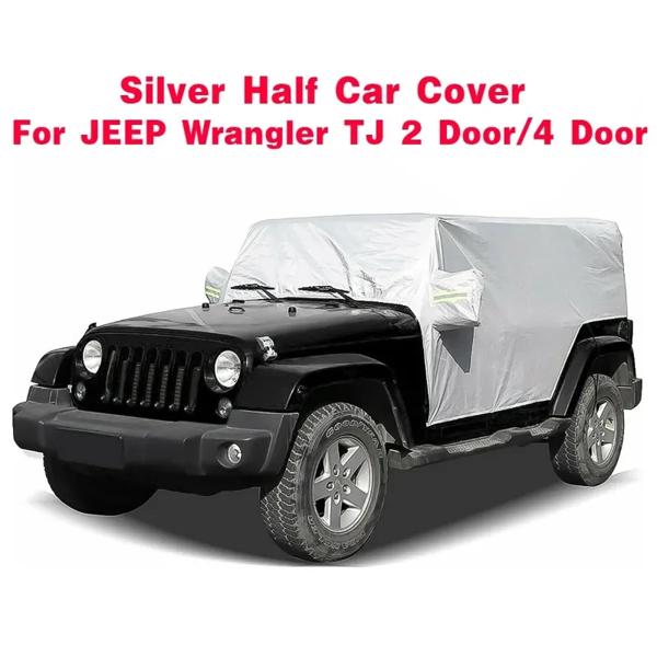 Jeep wranglerの保護車のカバー,防風,防塵,2ドア,4ドア,jk,jl,yj,tj,1987-2022, 190t