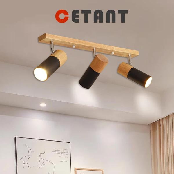 回転式木製シーリングライト,LEDライト,屋内照明,装飾ライト,リビングルーム,書斎,オフィス,寝室用