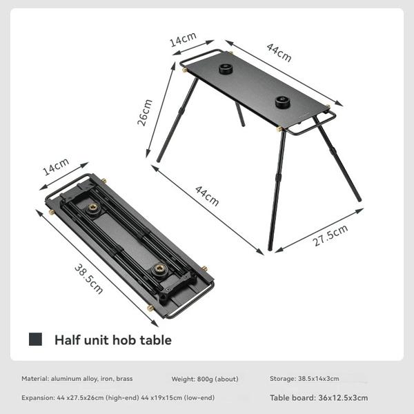 BKZ06-L ハーフユニット炉ラックテーブルデュアル炉インターフェース 2