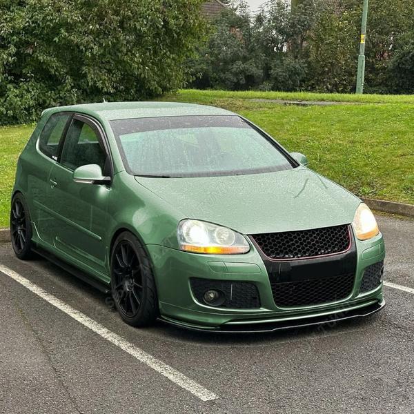 VW用フロントバンパーアクセサリー,ディフューザー,スポイラー,リップスプリッター,ガード,デフレクター,ボディキット,チューニングカバー,VWゴルフ5,mk5,gti 2006-2009の通販は 8,192円