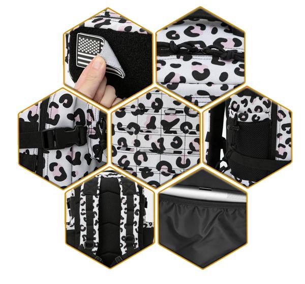 男性と女性のための銃の戦術的な頑丈なバックパック、ランドセル、