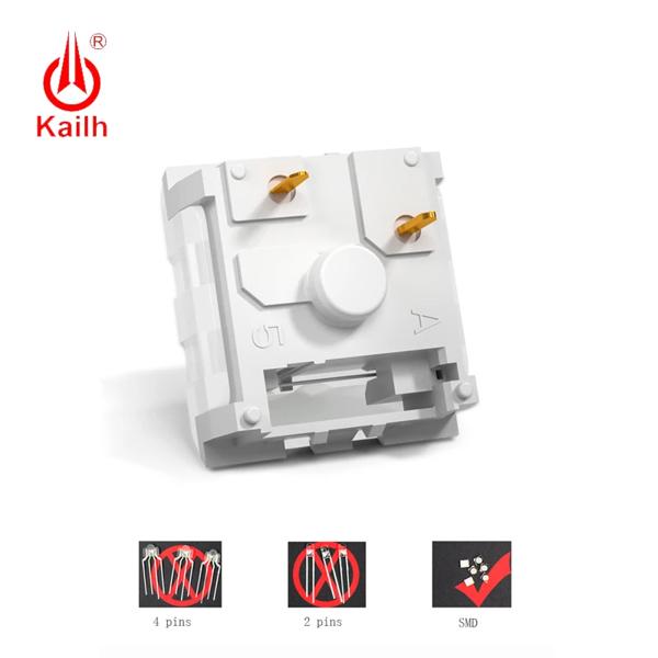Kailh box jade Navionsスイッチ,クリック,触覚,スイッチ付き,3ピン_4
