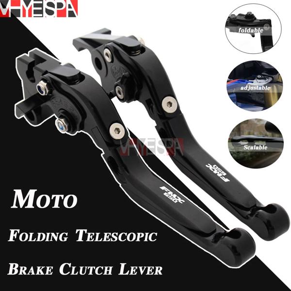オートバイ折りたたみ式拡張ブレーキクラッチレバーホンダfmx 650 2005-2006ドミネーターnx 650 1988-1996 XL600 lmf 85-86 XRV750の通販は 5,052円