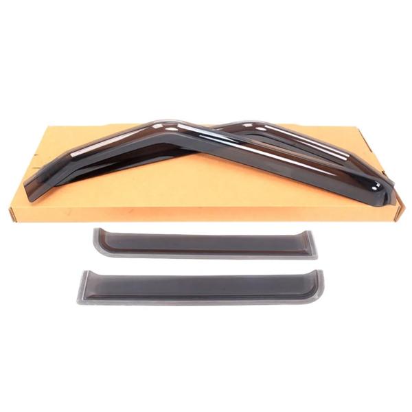 ウィンドウバイザーデフレクター,jl 2007-2022,無制限の4ドア,gdiator jt 2020 2021,1セットの通販は