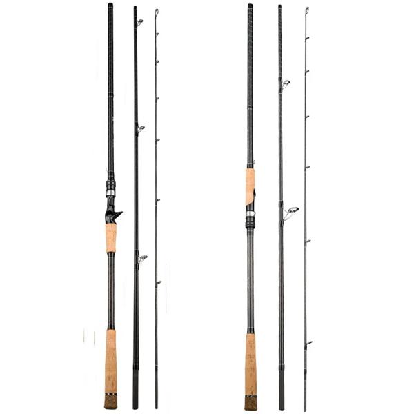 メイシャ-ロングスローイングルアーロッド、カーボンキャスティング、スピニング、MHパワー、2.58m、2.88m、3M、シーバス、餌、重量7-40g