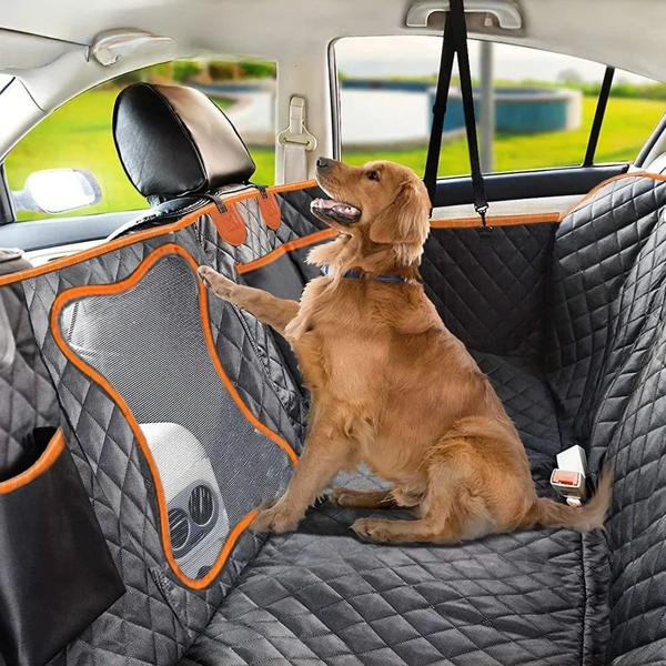 防水車の後部座席カバー,犬の安全マット,旅行用ハンモック,リアシート保護マット