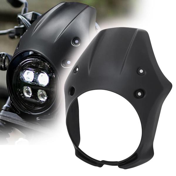 オートバイのフロントヘッドライトフェアリングカバーホンダ反乱 CMX 500 300 CMX300 CMX500 2017-2024 フロントガラスカウルカバーアクセサリー