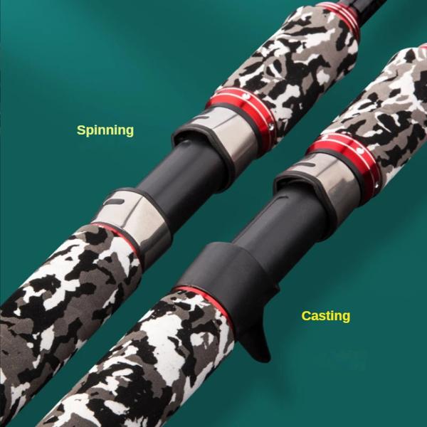 ROLLFISH-カーボンフィッシングロッド、鋳造スピニング、XHパワー、ウルトラライト、ウルトラハードフィッシング、重量10kg、2.1m、2.28m、2.4m