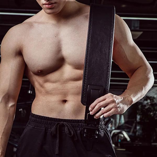 重量挙げベルトセルフロックパワーリフティングベルト保護クイックロック重量挙げベルトボディービル用腰椎を保護 重量挙げベルトセルフロックパワーリフティングベルト保護クイック