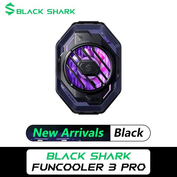 Black Shark Fun Cooler 2 Pro Funcooler 冷却 温度表示付き iPhone Xiaomi Redmagic Black Shark 電話用