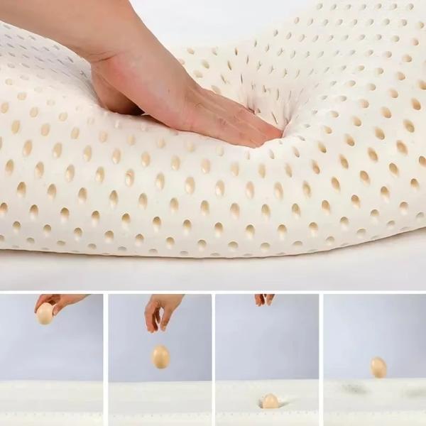 タイ天然ラテックスクッションお尻の痛みを和らげるフロアクッションカーシートクッションオフィスチェアクッション Cojines 新羅 Cojin_2