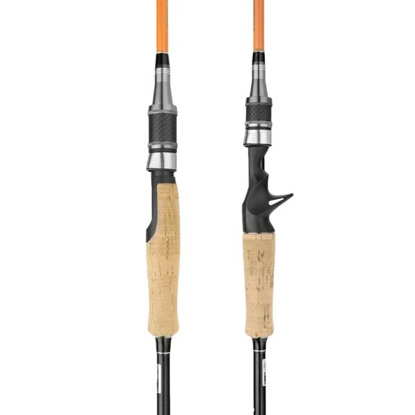 2ピース釣り竿チップM / MH、スピニング/キャスティングロッド、超軽量カーボンファイバー、1.8m 2.1m 2.4m、マス/コイ、ベイトキャスティングルアーロッド