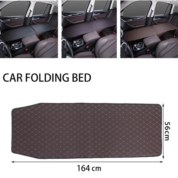 車用の多機能改造ベッド 木製スポンジ 折りたたみ式 後部座席 スリーピングパッド