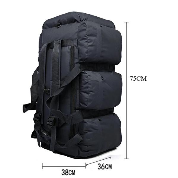 100L キャンプバッグ旅行バックパック男性用大型荷物アウトドア 100L キャンプバッグ旅行バックパック男性用大型荷物アウトドア