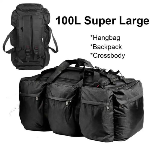 100L キャンプバッグ旅行バックパック男性用大型荷物アウトドア 100L キャンプバッグ旅行バックパック男性用大型荷物アウトドア
