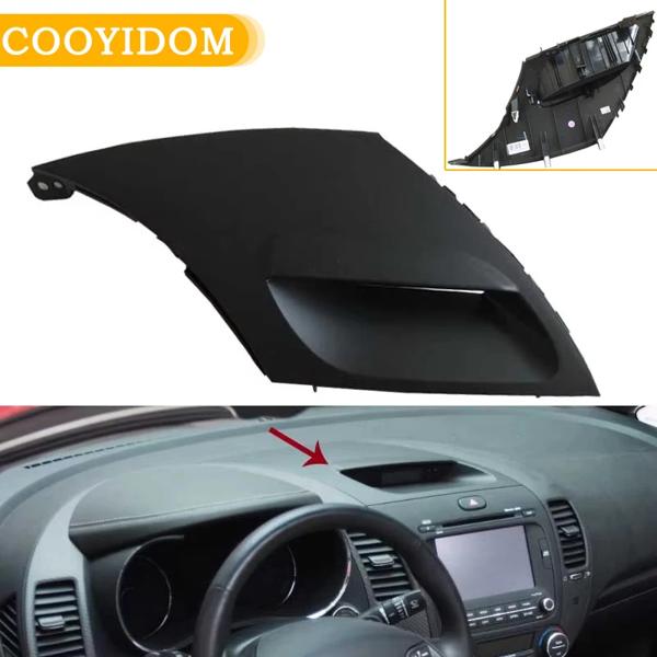 ダッシュボード上部トリムパネル、ダッシュボード中央カバー、電子時計カバー、84745b5000、kia K3 cerato 2013-2018