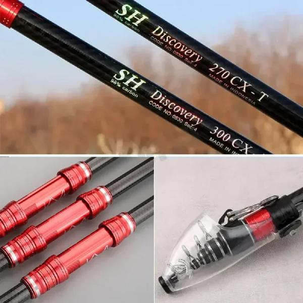 伸縮式釣り竿,20kg, 2.7m, 3.6m, 3.9m, 4.5m