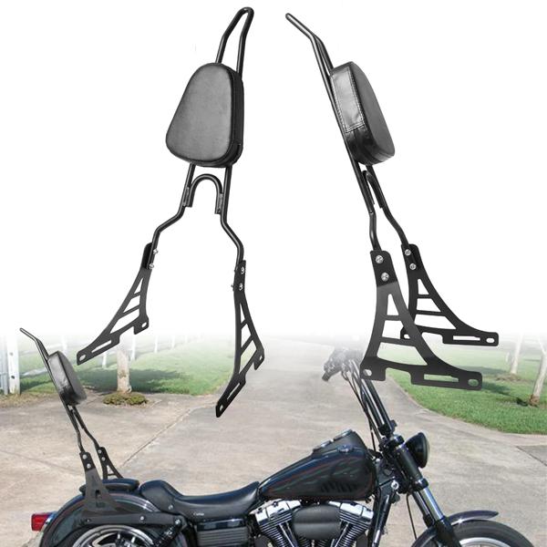 二輪車用クッション付きリアバックレスト,二輪車用スペアパーツ,クッション付き,サイズXl 883 1200 2004-2020 19