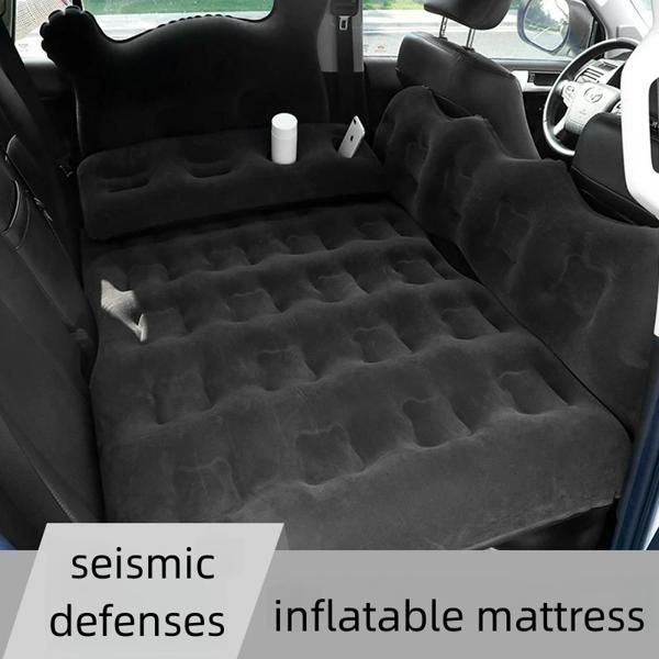 車のインフレータブルベッドカー用品リアスリーピングマットレス車 SUV 車後部座席スリーピングマット旅行エアマットレスベッド
