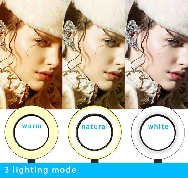 携帯電話ホルダー付き自撮りリングライト サポートテーブルアームスタンド ライブブロードキャスト用リングライト Youtubeストリーミング用Rong Ligth 携帯電話ホルダー付き自撮りリングライト サポートテーブルアームスタンド ライブブロードキャスト用リングライト Youtubeストリーミング用Rong Ligth