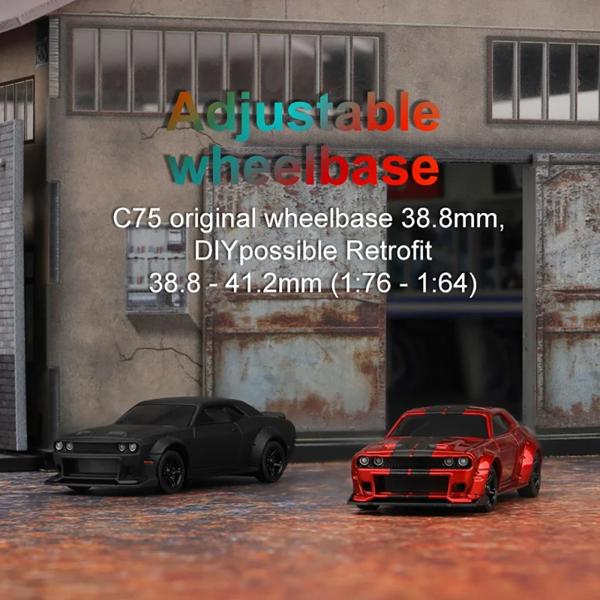 子供と大人のためのジャイロラジオ付きRC電気自動車 ターボレーシング 完全比例玩具 1:76 c64 c65 c61 c62 c63