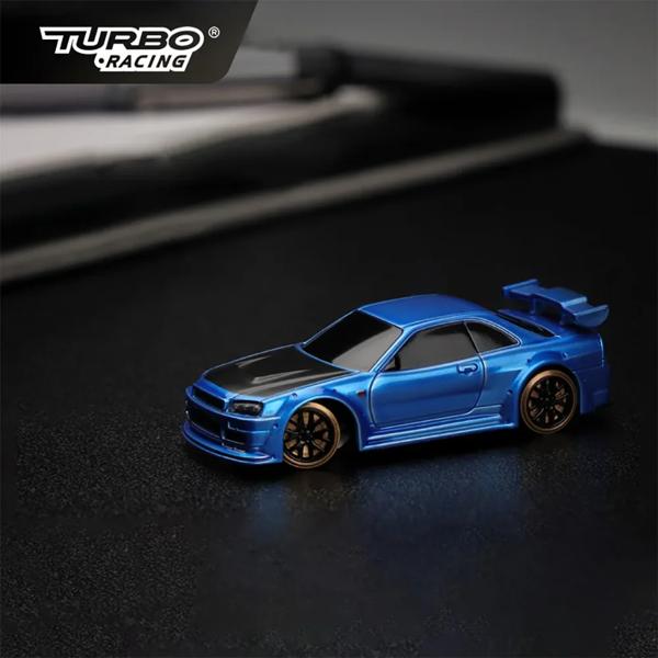 子供と大人のためのジャイロラジオ付きRC電気自動車 ターボレーシング 完全比例玩具 1:76 c64 c65 c61 c62 c63