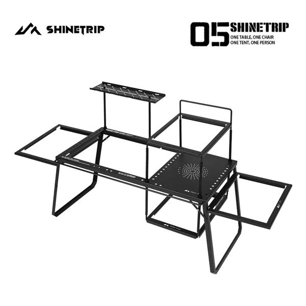 ShineTrip IGT テーブルフリーコンビネーション折りたたみテーブル炭素鋼拡張可能な Igt キャンプテーブルセット屋外キャンプバーベキューテーブル ShineTrip IGT テーブルフリーコンビネーション折りたたみテーブル炭素