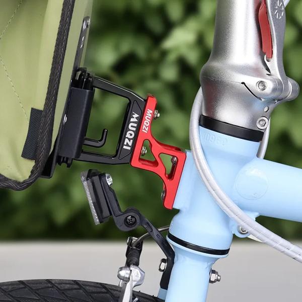 折りたたみ自転車フロントバッグキャリアブロックバッグブラケット