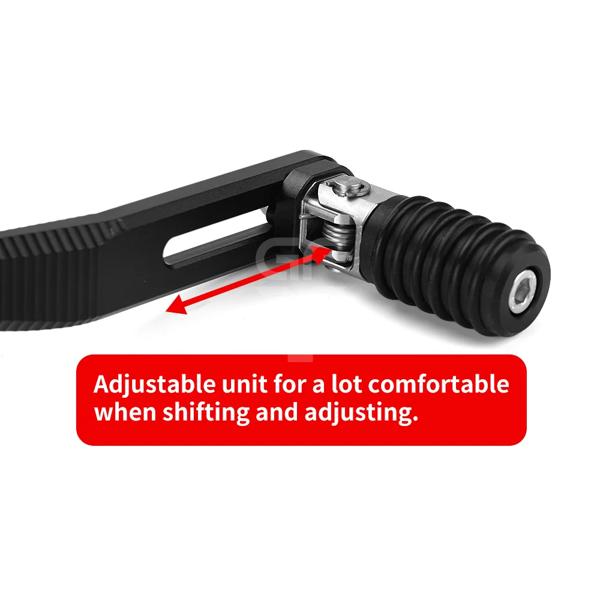 調整可能なオートバイのギアレバー,折りたたみ式のシフトレバー,汚れた