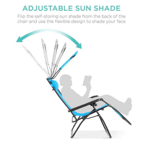 折りたたみ式リクライニングビーチチェア,折りたたみ式サンバイザー,ステンレス鋼,レジャーチェア,屋外家具