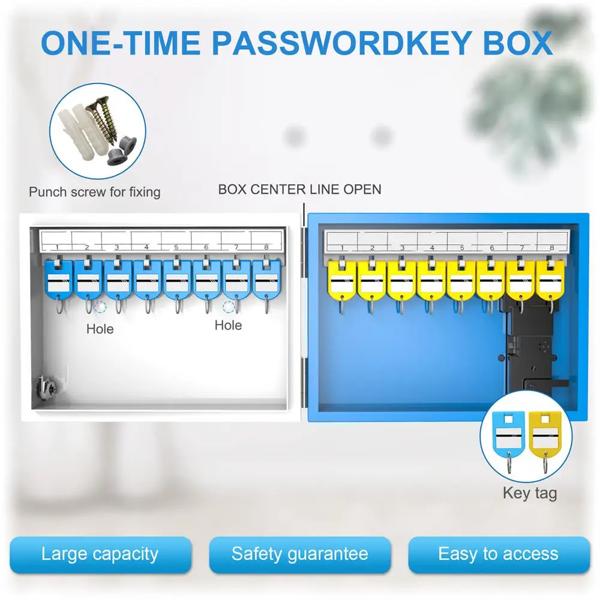 ここで-スチール製のデジタルキー金庫,アプリによるリモートコントロール,スマートパスワード,キー用の電子キー,16ポジション_2