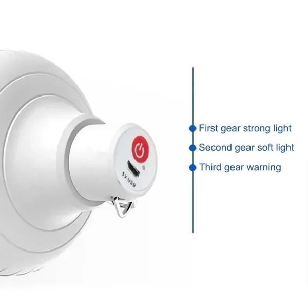 ポータブル USB 充電式 LED キャンプライト屋外緊急電球ハイパワーランプ電球バッテリーランタンバーベキューテント照明_1