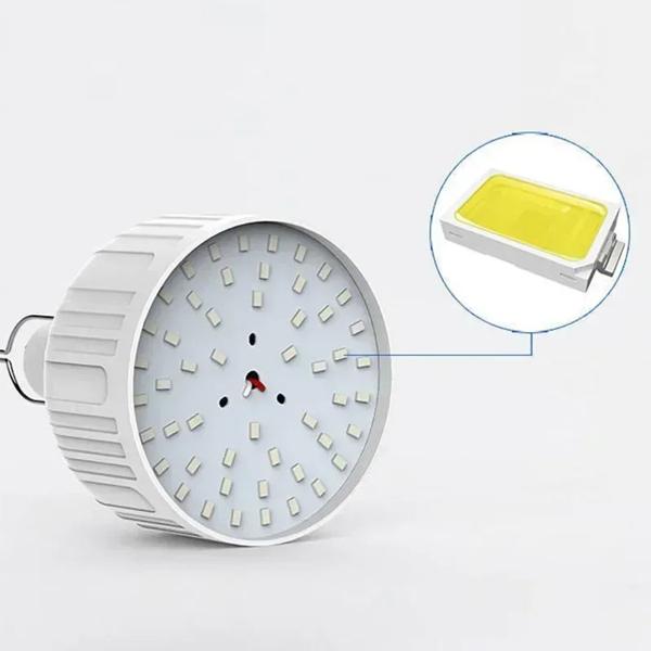 ポータブル USB 充電式 LED キャンプライト屋外緊急電球ハイパワーランプ電球バッテリーランタンバーベキューテント照明_3
